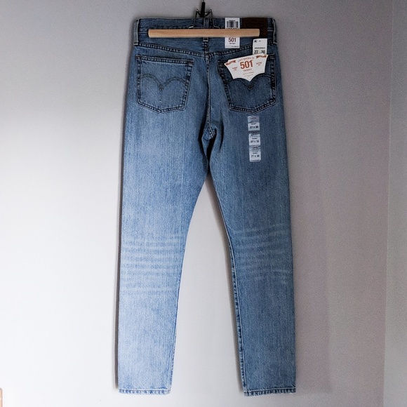 NEW SIZES!! NWT Levi's 501 Skinny Leg Raw Denim - Picture 4 of 6